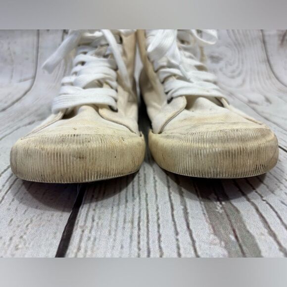 Worn Rocket Dog Jazzin Hi-Top Trainers Women's Sneakers - Picture 3 of 12